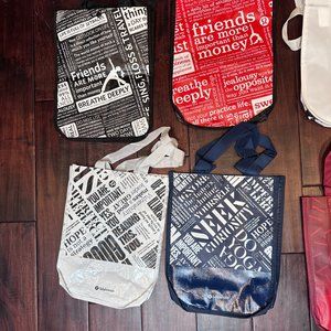 Lululemon reusable bags - choose any 4 for $10!